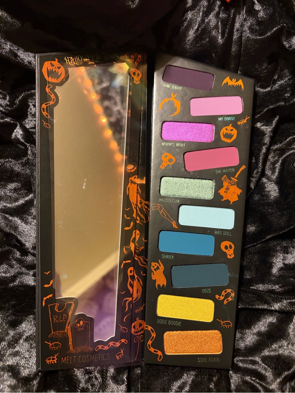 Melt Cosmetics Halloween Eyeshadow Palette — Vibrant Multi-Color
